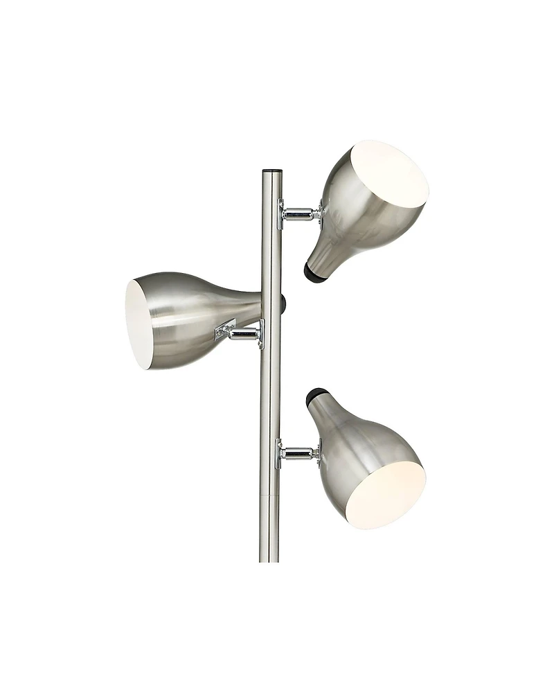 360 Lighting Trac 64" Tall Tree-Style 3-Light Standing Floor Lamps, Set of 2