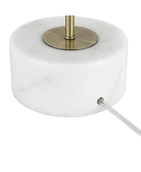 360 Lighting Bella Modern 1-Light Table Lamp with Single Shade, 24 1/2" High