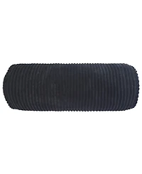 Edie@Home Bowery Corduroy Neckroll Decorative Pillow, 7" x 18"