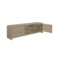 New Classic Furniture Mara Wood Tv Stand