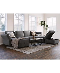 gaomon Modular Sectional Sofa with Ottomans Chenille Sleeper 7 - Seat Sofa Couch with Chaise and Storage Seats U Shaped Couch for Living Room