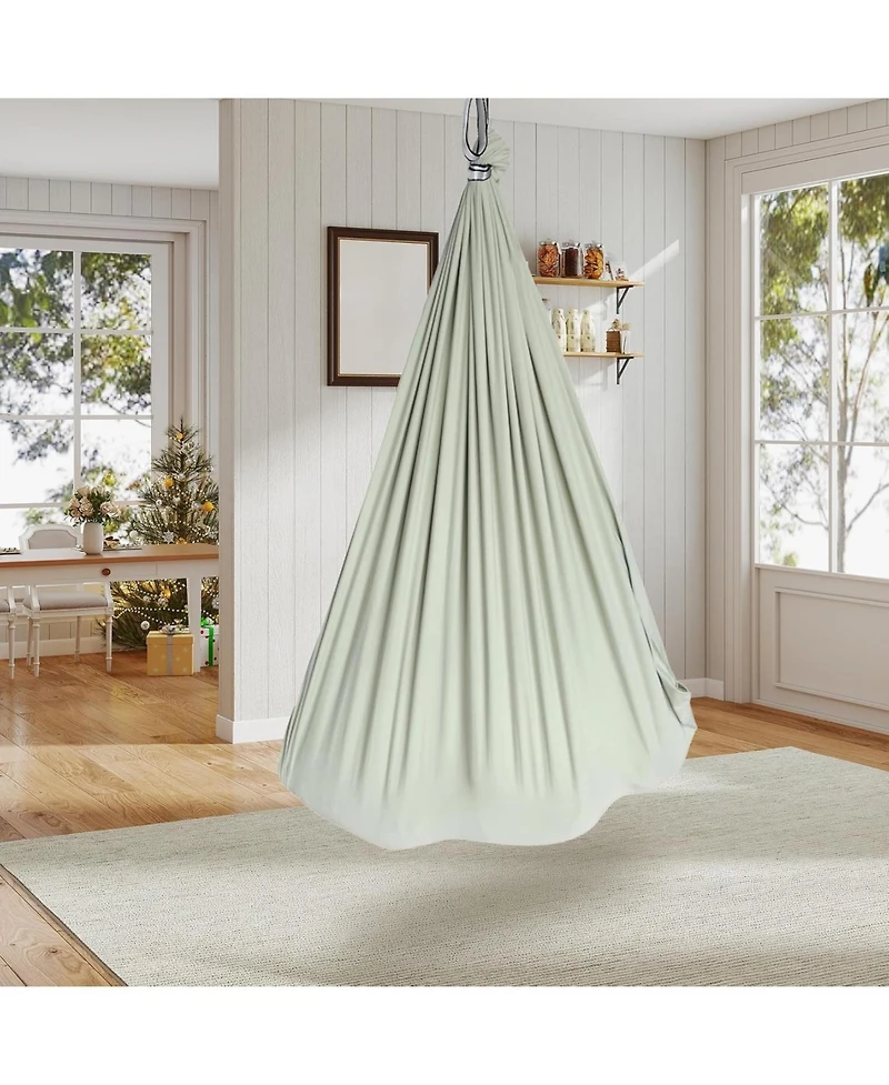 gaomon Sensory Swing Dual-Layer Therapy Swing for Autism, Adhd and Sensory Needs, Calming Hug Effect, 360degree(s) Swivel