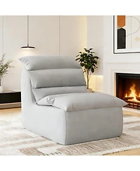 gaomon Bean Bag Chair for Adults, Fireside Lazy Sofa with Back Support, Memory Foam, Non-Slip, Living Room