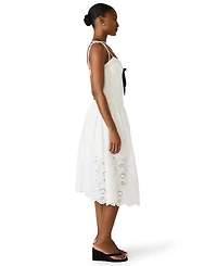 Bb Dakota Women's Sweetheart Neck Midi Dress