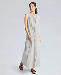 Kenneth Cole Women's Halter Neck Tiered Maxi Dress