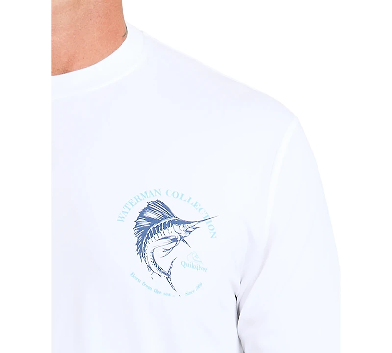 Quiksilver Waterman Men's Long-Sleeve Cool Breeze T-Shirt