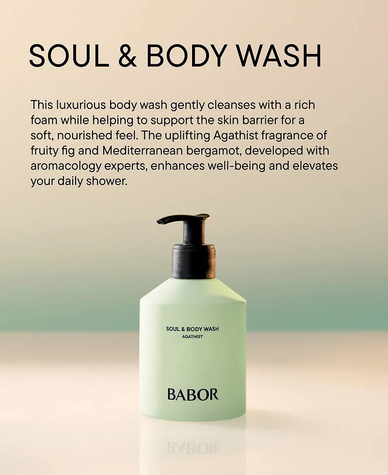 Babor Soul and Body Agathist Body Wash, 8.4 oz.