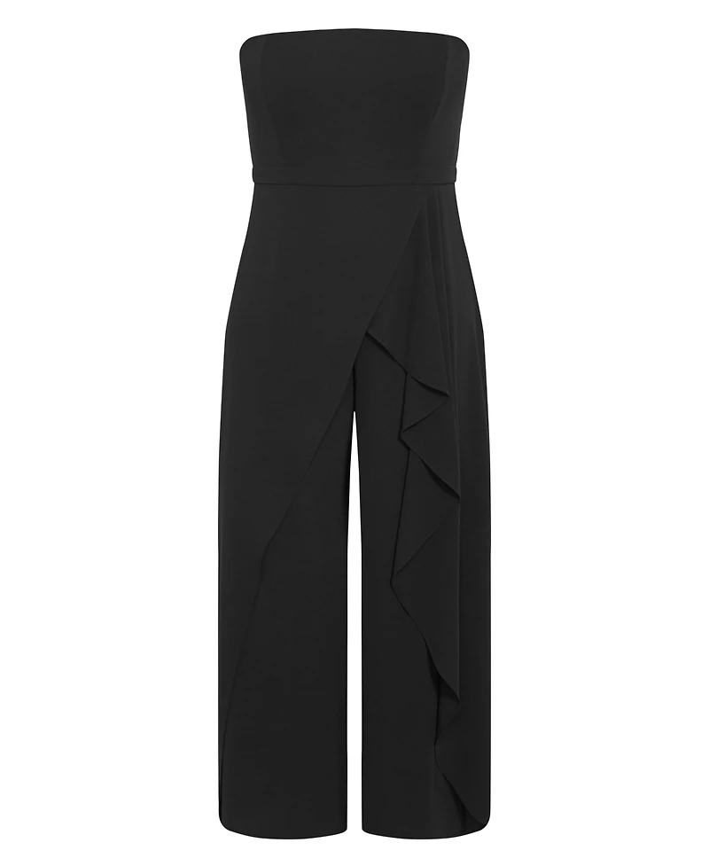 City Chic Women's Attract Strapless Jumpsuit