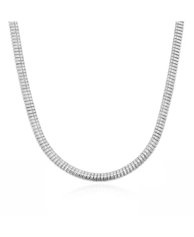 The Lovery Tubogas Collar Necklace Sterling Silver