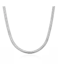 The Lovery Tubogas Collar Necklace Sterling Silver