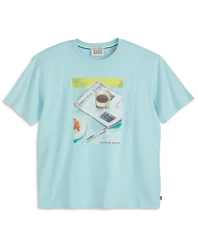 Scotch & Soda Men's Regular-Fit Graphic T-Shirt