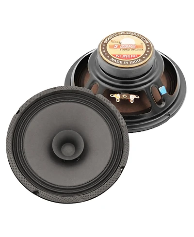 5 Core 8" Subwoofer 1000W Dual Cone Car Audio Sub Woofer 4 Ohm Deep Bass Replacement Loud Speaker