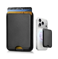 Artudatech 2-Pack Leather MagSafe 3 Card Rfid Wallet