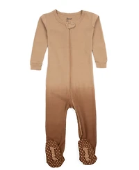 Leveret Baby Matching Family One Piece Footed Cotton Long Sleeve Tie Dye Pajamas