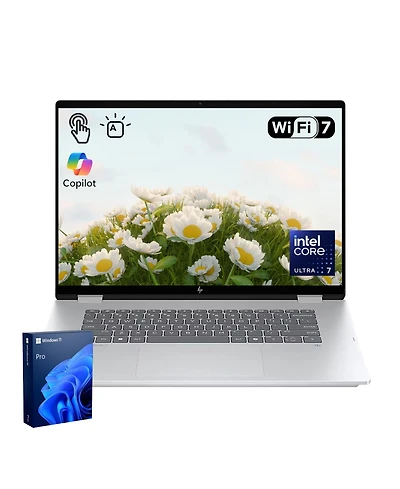 Hp OmniBook 7 16" 2-in-1 Laptop Intel Core Ultra 7 32GB Ram Intel Arc 140V 2TB Ssd Storage Windows 11 Pro 60Hz.