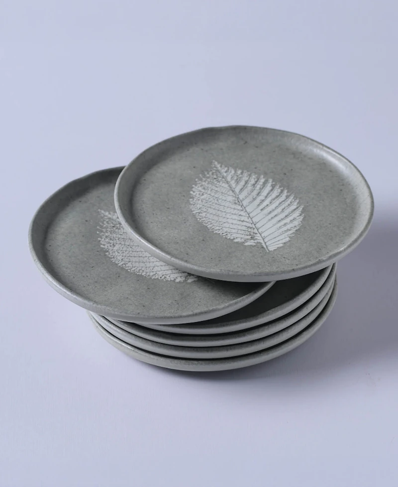 Porto Brasil Seiva Stoneware Dessert Plates, Set of 6