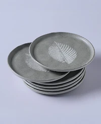 Porto Brasil Seiva Stoneware Dessert Plates, Set of 6