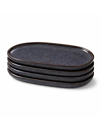Porto Brasil Medium Shallow 9" Oval Platters, Set of 4