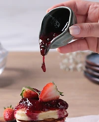 Porto Brasil Stoneware Teardrops, Set of 6