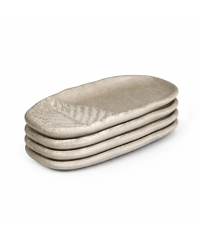 Porto Brasil Seiva Stoneware Shallow Oval Platters, Set of 4