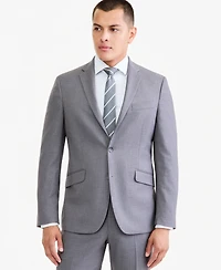 Kenneth Cole Reaction Men's 3-Piece Slim Fit Techni-Cole Suit