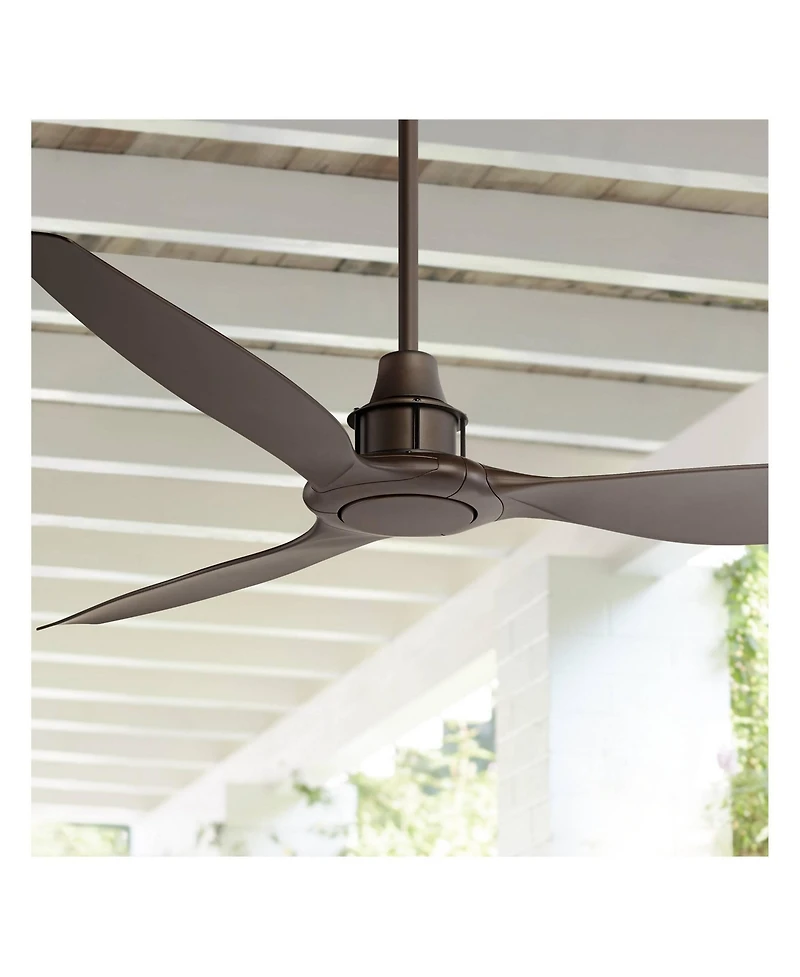 Casa Vieja 58" Interceptor Fan with 24-In Rod for 12-Ft Ceiling