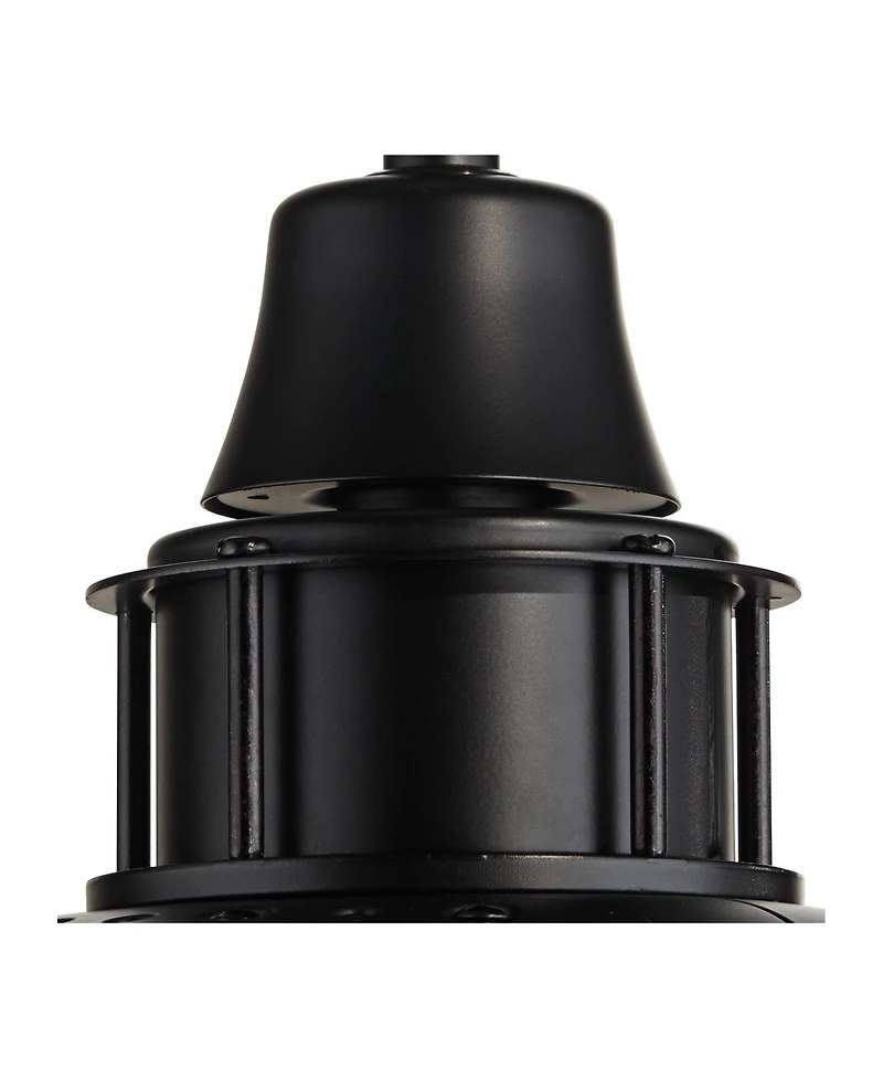 Casa Vieja 58" Modern Contemporary 3 Blade Indoor Outdoor Ceiling Fan with Light Led Remote Damp Patio Exterior House Porch