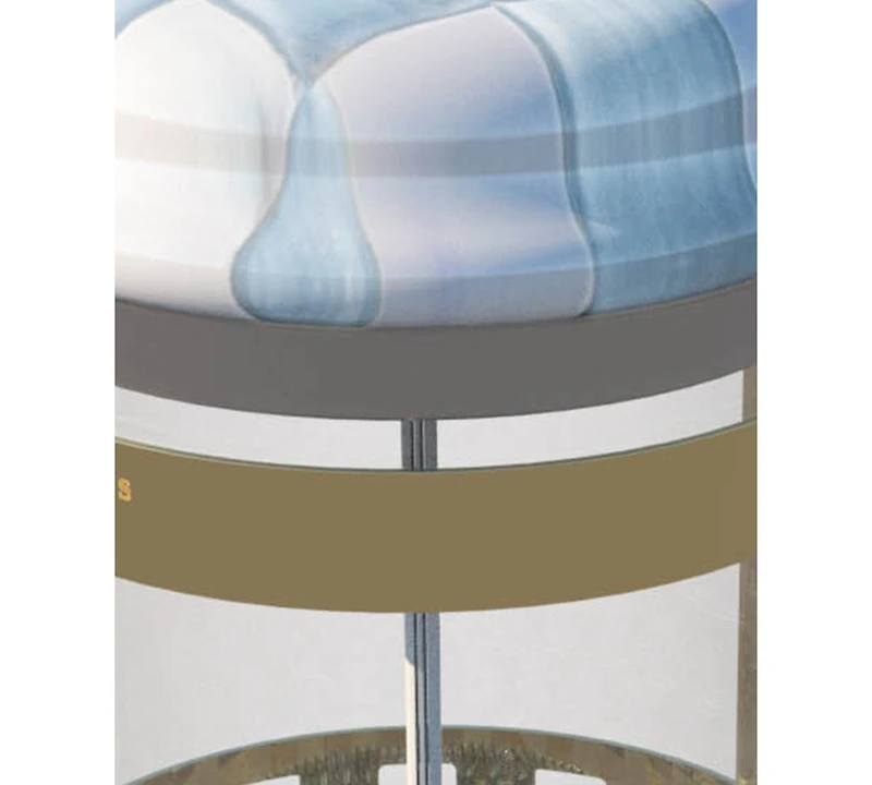 MacKenzie-Childs Sky Check French Press