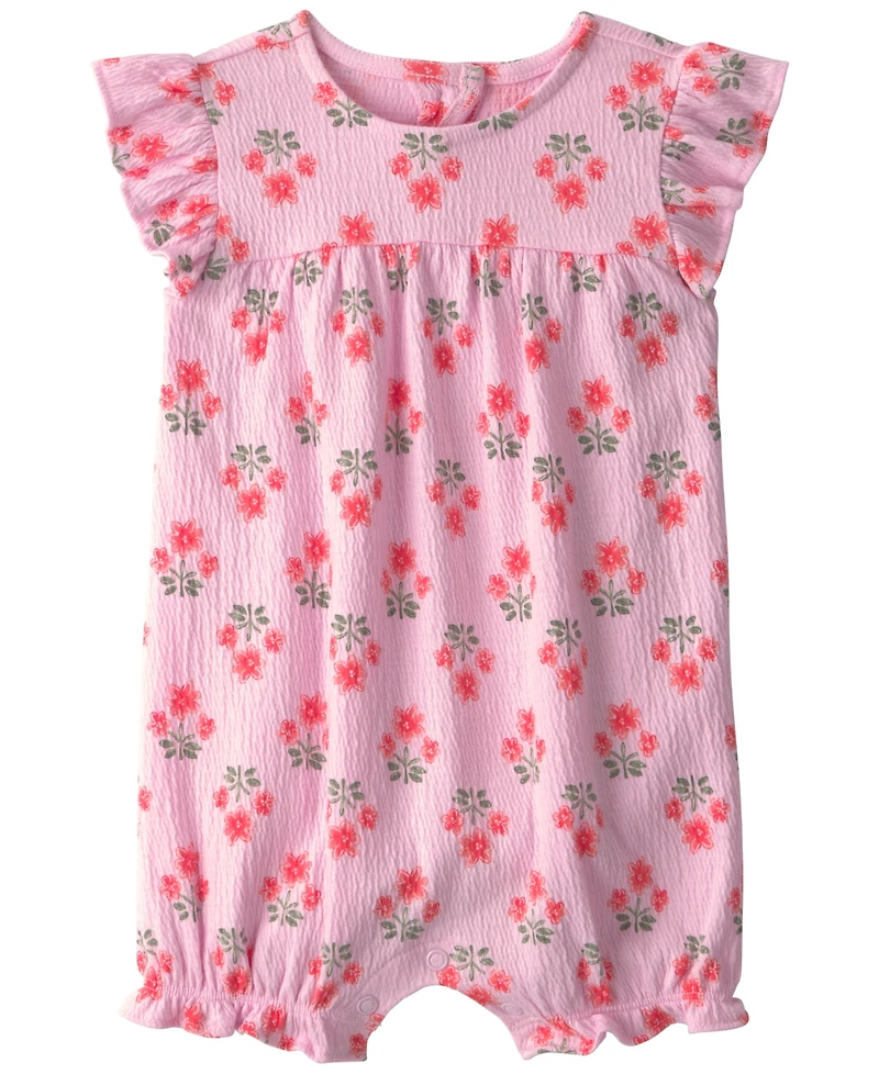 Carter's Baby Girls' Floral Romper