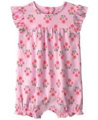 Carter's Baby Girls' Floral Romper