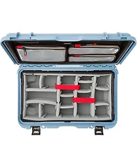 Nanuk 935 Wheeled Waterproof Hard Case Pro Photo Kit, Limited Edition Cyan Blue