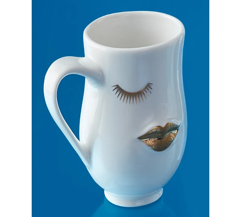 Jonathan Adler Muse Gilded Mr. & Mrs. 16 oz. Mug