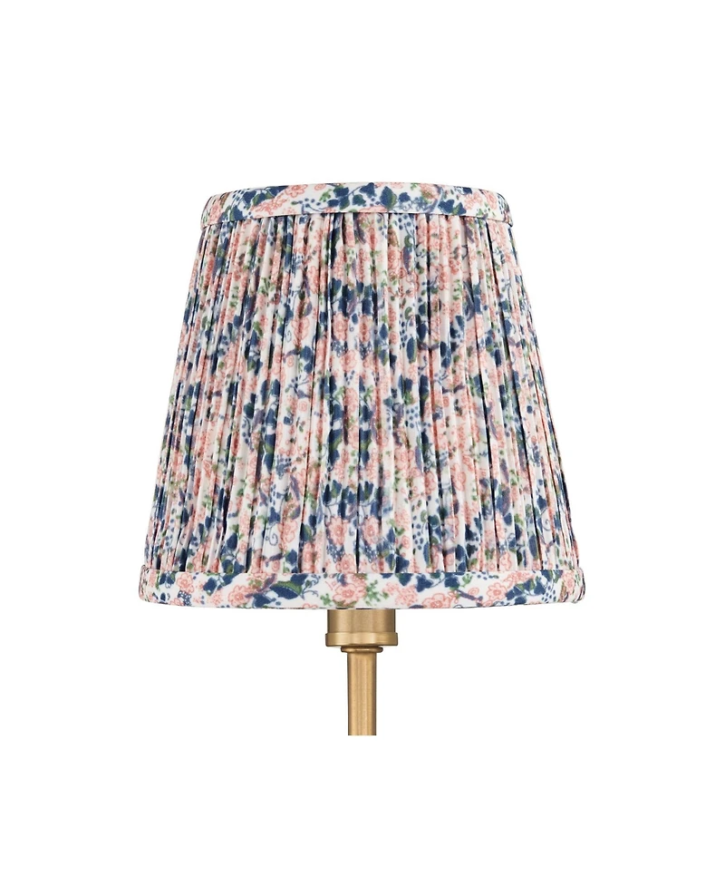 Possini Euro Design Ophelia 9 1/2"H Warm Brass Plug-In Wall Sconce