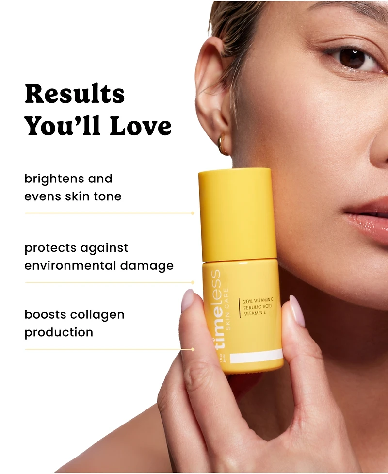 Timeless Skin Care 20% Vitamin C + E Ferulic Acid Serum 1oz