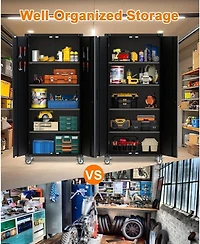 gaomon 72"H Garage Storage Cabinet