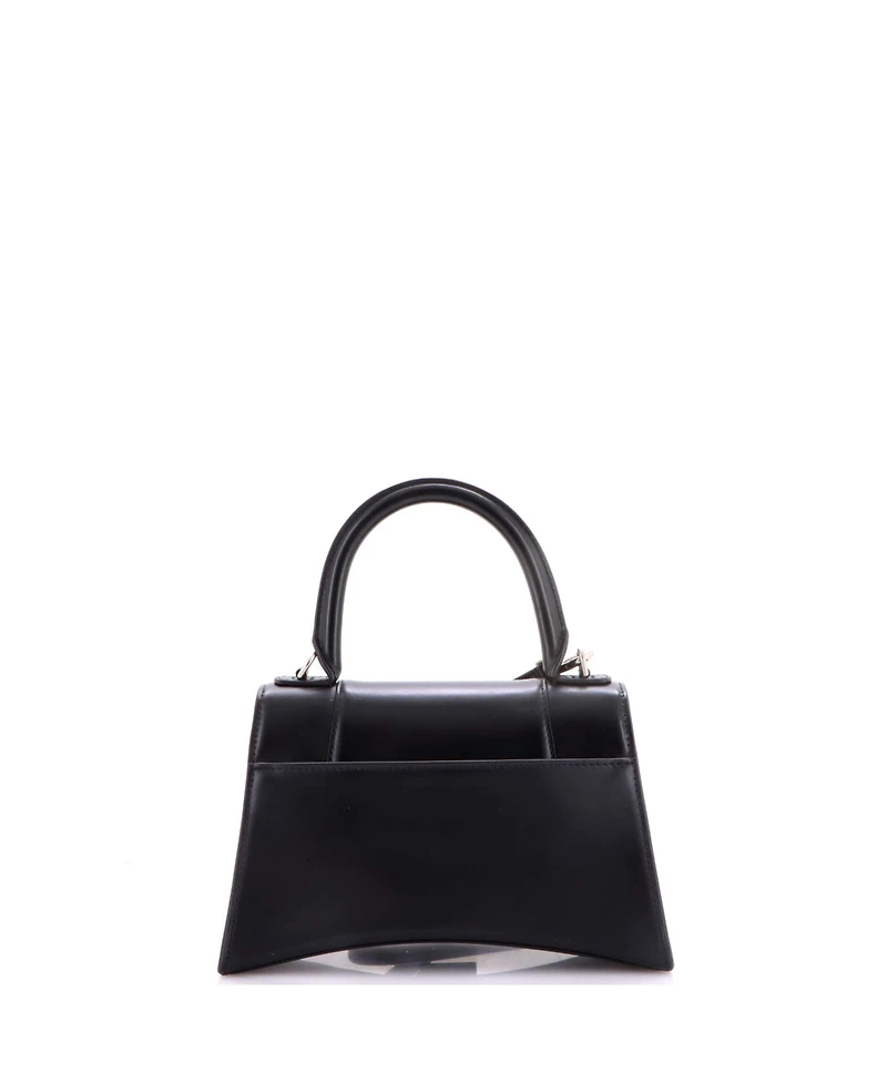 Pre-Owned Balenciaga Small Graffiti Hourglass Top Handle Bag Leather