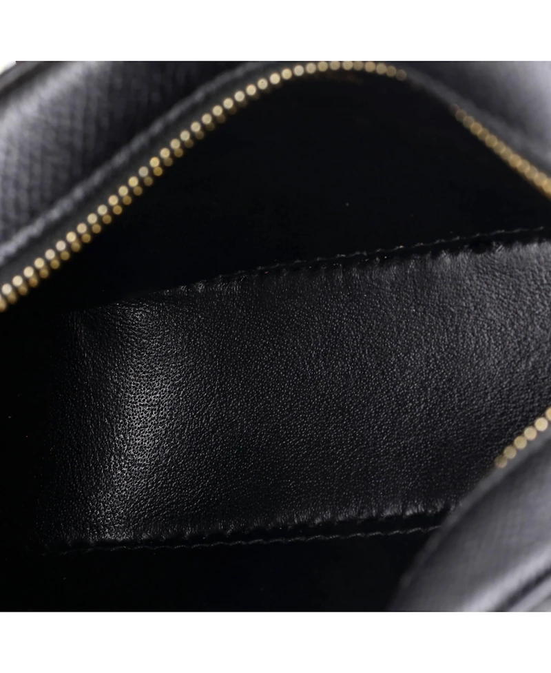 Pre-Owned Balenciaga Xs Logo Ville Camera Bag Leather