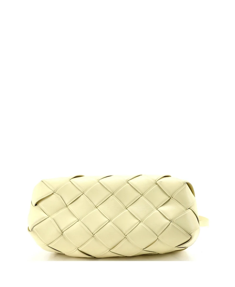 Pre-Owned Bottega Veneta Grasp Top Handle Bag Maxi Intrecciato Leather