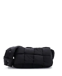 Pre-Owned Bottega Veneta Padded Tech Cassette Crossbody Bag Intrecciato Nylon