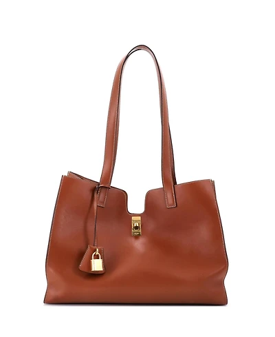 Pre-Owned Celine Cabas 16 Bag Smooth Calfskin