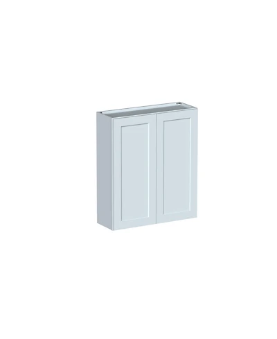 Boyel Living W36" Dove Wall Cabinet with Full Overlay Hdf Door for Custom Kitchen or Bathroom