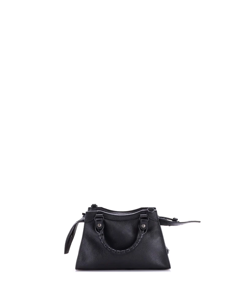 Pre-Owned Balenciaga Mini Neo Classic City Bag Leather