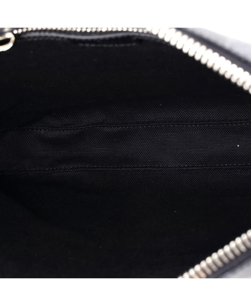 Pre-Owned Gucci Medium Web Strap Front Zip Messenger Bag Gg Coated Canvas