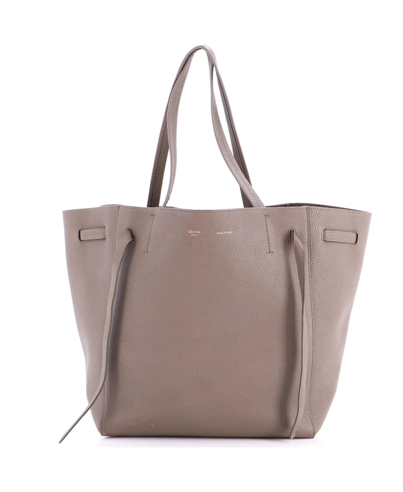 Pre-Owned Celine Medium Phantom Tie Cabas Tote Leather