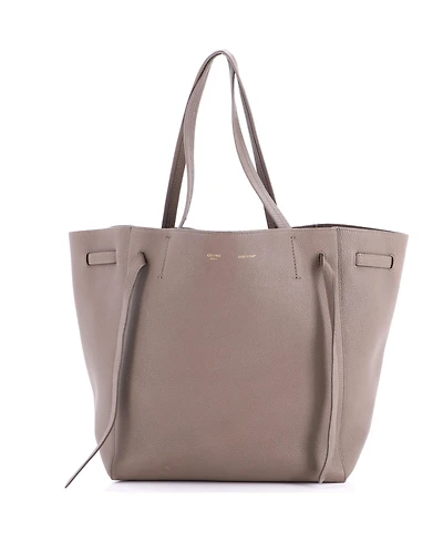 Pre-Owned Celine Medium Phantom Tie Cabas Tote Leather