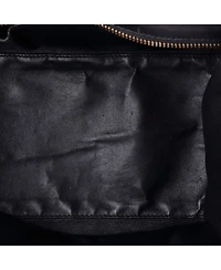 Pre-Owned Celine Mini Luggage Bag Canvas and Leather