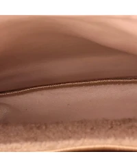 Pre-Owned Fendi Medium Peekaboo ISeeU Bag Shearling