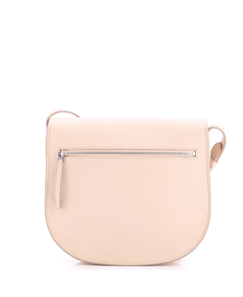 Pre-Owned Celine Medium Trotteur Crossbody Bag Grainy Leather