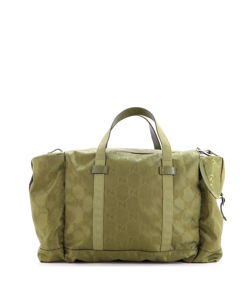 Pre-Owned Gucci Large Off The Grid Duffle Bag Gg Econyl