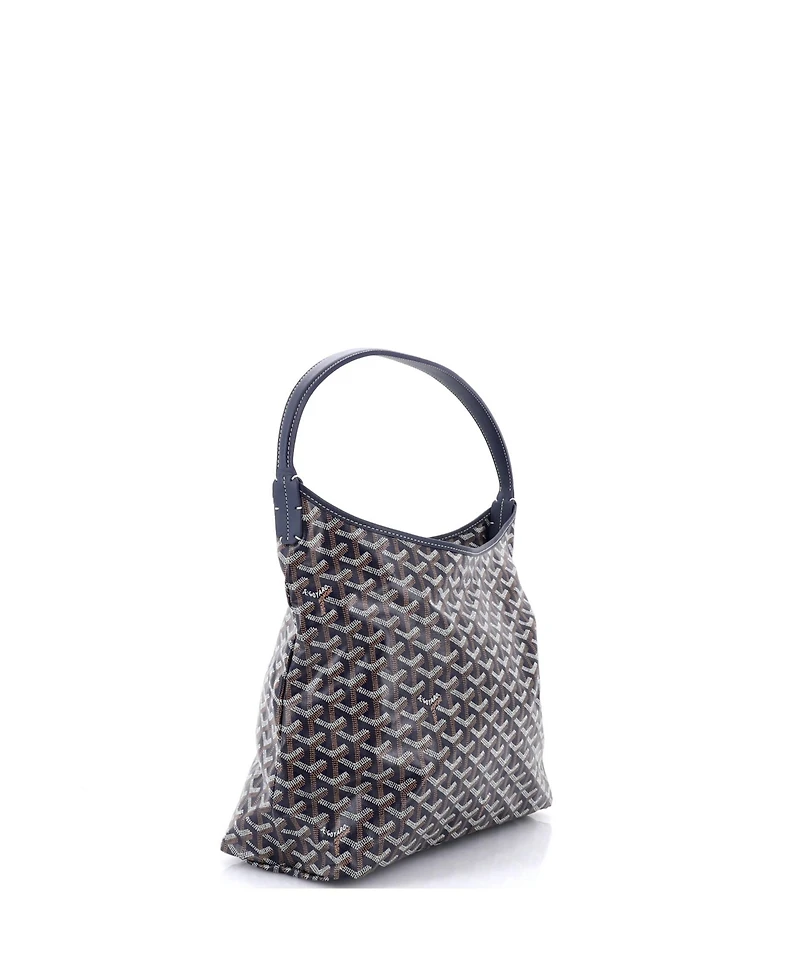 Pre-Owned Goyard Boheme Hobo Printed Coated Canvas